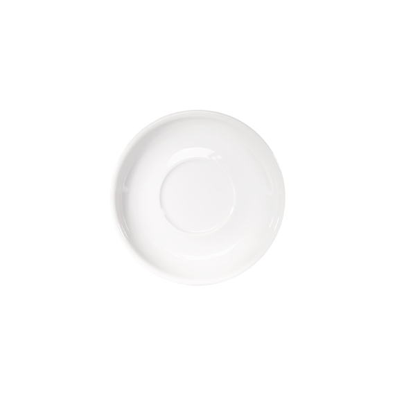 Untertasse für Cappuccino-Tassen, Hotelporzellan, Serie Isabell, Stalgast, Ø 14,5 cm 1 Untertasse für Cappuccino-Tassen, Hotelporzellan, Serie Isabell, Stalgast, Ø 14,5 cm