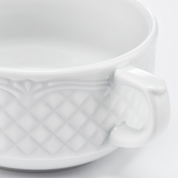 Kaffeetasse, Porzellan, weiß, Serie Aphrodite, Lubiana, 0,19 Liter 1 Kaffeetasse, Porzellan, weiß, Serie Aphrodite, Lubiana, 0,19 Liter