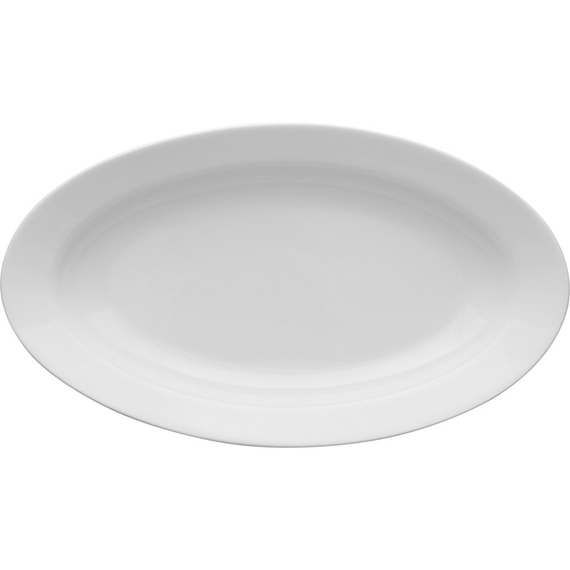 Ovale Servierplatte, Porzellan, Lubiana, Serie Kaszub/Hel, 240x140 mm Ovale Servierplatte, Porzellan, Lubiana, Serie Kaszub/Hel, 240x140 mm
