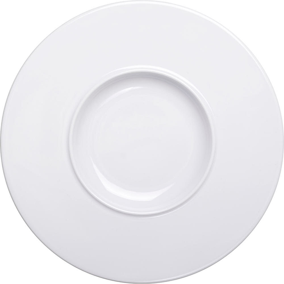 Pasta-/Dessertteller, flach, Serie Muza, weiß, Ø 300 mm, 6 Stück Pasta-/Dessertteller, flach, Serie Muza, weiß, Ø 300 mm, 6 Stück