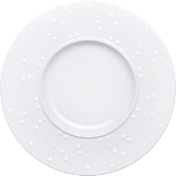 Pasta-/Dessertteller, flach, Serie Rosa, weiß, Ø 300 mm, 6 Stück Pasta-/Dessertteller, flach, Serie Rosa, weiß, Ø 300 mm, 6 Stück