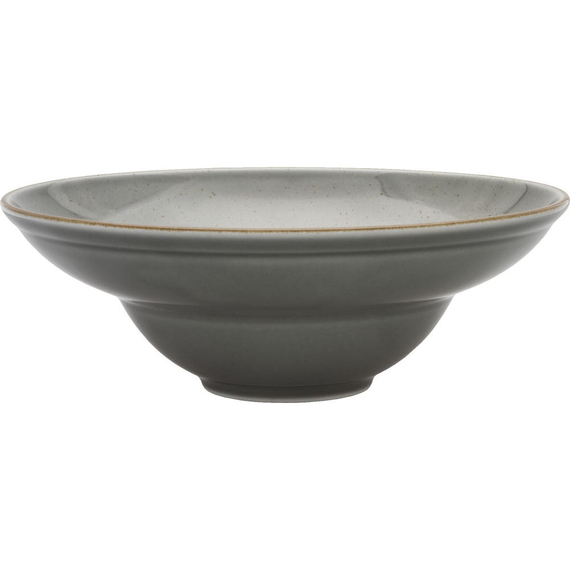 Pastateller, Serie Kaszub, grau, braun gesprenkelt, Ø 260 mm, 6 Stück Pastateller, Serie Kaszub, grau, braun gesprenkelt, Ø 260 mm, 6 Stück
