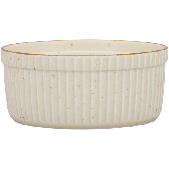 Schale, Serie Ameryka, cremefarben, braun gesprenkelt, Ø 115 mm, 12 Stück Schale, Serie Ameryka, cremefarben, braun gesprenkelt, Ø 115 mm, 12 Stück