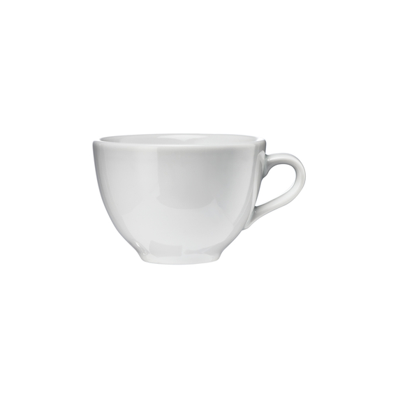 Teetasse aus Porzellan, weiß, Serie Versailles, Lubiana, 0,20 Liter Teetasse aus Porzellan, weiß, Serie Versailles, Lubiana, 0,20 Liter
