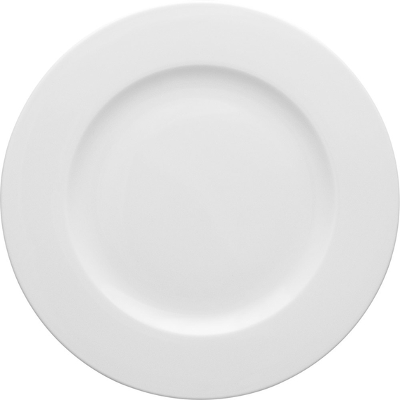 Gourmetteller aus Porzellan, weiß, Serie Versailles, Lubiana, D. 270 mm Gourmetteller aus Porzellan, weiß, Serie Versailles, Lubiana, D. 270 mm