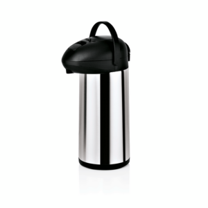Was Germany Pump Isolierkanne, 5 ltr., Ø 16,5, Höhe 43 cm, doppelwandig, Chromnickelstahl
