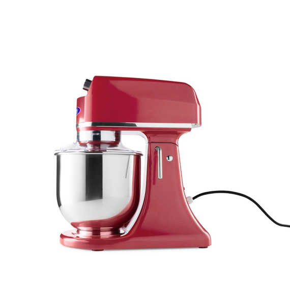 Maxima Gastro Planetenmischer - 7 l - Bis zu 2 kg Teig - Raspberryrot 2 Maxima Gastro Planetenmischer - 7 l - Bis zu 2 kg Teig - Raspberryrot
