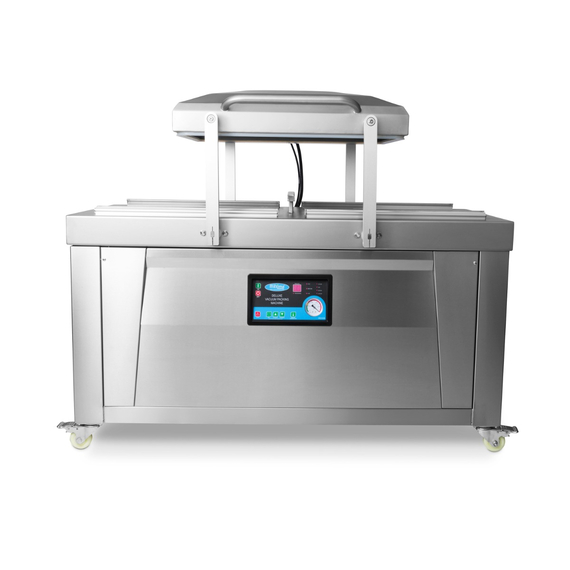 Maxima Gastro Vakuumiergerät - 60 cm Siegelbalken - W76 x D60 x H16 cm Doppelkammer 2 Maxima Gastro Vakuumiergerät - 60 cm Siegelbalken - W76 x D60 x H16 cm Doppelkammer