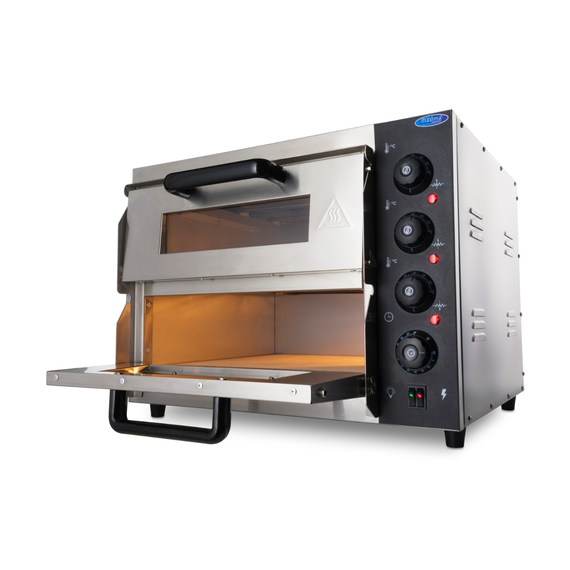 Maxima Gastro Pizzaofen - Passt 2 x Ø 40 cm Pizzas - Doppeldeck 5 Maxima Gastro Pizzaofen - Passt 2 x Ø 40 cm Pizzas - Doppeldeck