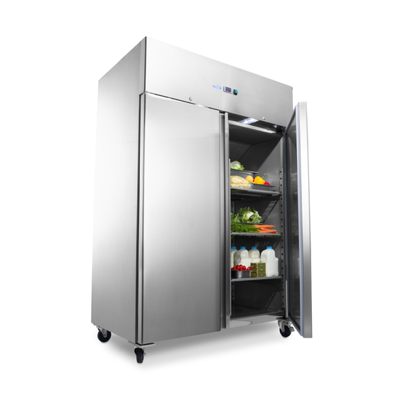 Maxima Gastro Gefrierschrank - 1200 l - 6 Einstellbare Regale (2/1 GN) - auf Rädern - inkl. Regale 3 Maxima Gastro Gefrierschrank - 1200 l - 6 Einstellbare Regale (2/1 GN) - auf Rädern - inkl. Regale