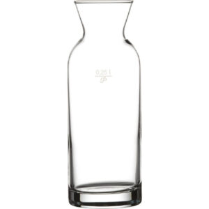 Kleine Wein-/Wasserkaraffe 0,25 Liter