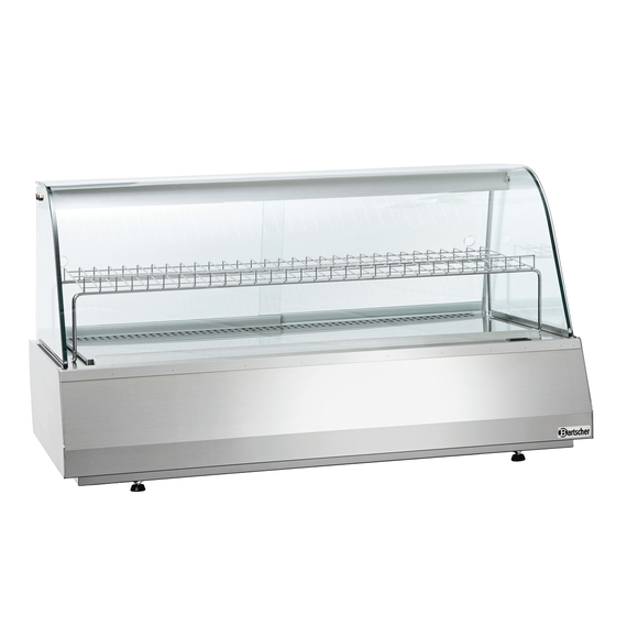 Bartscher Kalte Theke 3/1GN, Rundglas 1 Bartscher Kalte Theke 3/1GN, Rundglas
