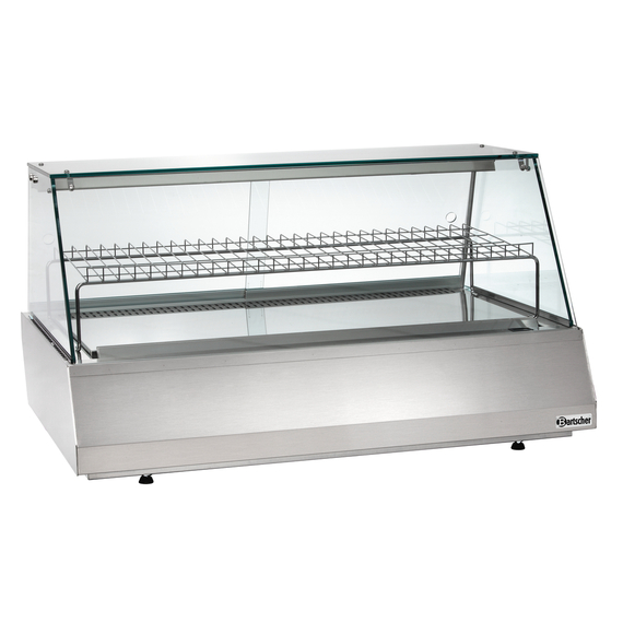 Bartscher Kalte Theke 3/1 GN, Kantglas 1 Bartscher Kalte Theke 3/1 GN, Kantglas