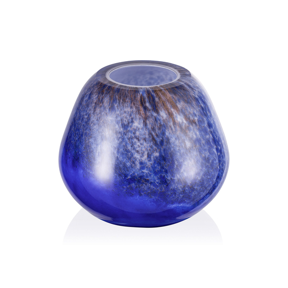 Yuyu Fusion Blue, Ø 15 cm, Höhe 13 cm, Glas Yuyu Fusion Blue, Ø 15 cm, Höhe 13 cm, Glas