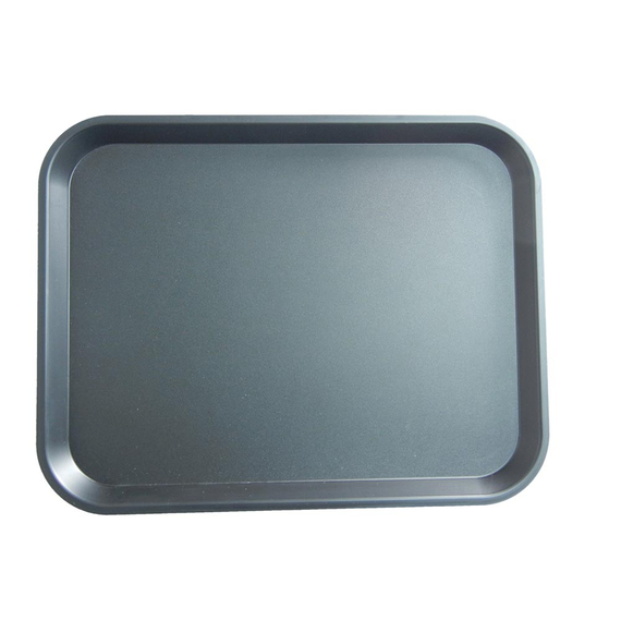 Tablett 456x356 mm, Polypropylen, Grau Tablett 456x356 mm, Polypropylen, Grau