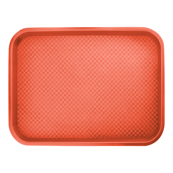 Fast Food Tablett 305 x 410 mm, rot Fast Food Tablett 305 x 410 mm, rot