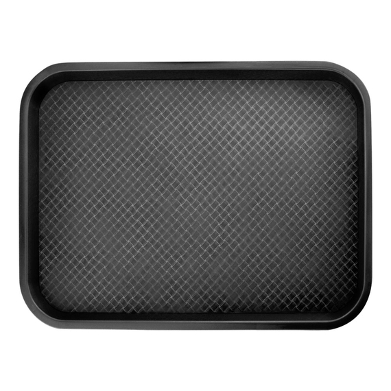 Fast Food Tablett 305 x 410 mm, schwarz Fast Food Tablett 305 x 410 mm, schwarz