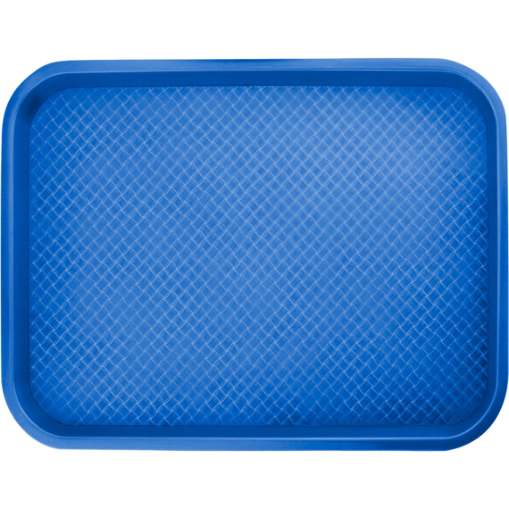 Fast Food Tablett 350 x 450 mm, blau Fast Food Tablett 350 x 450 mm, blau