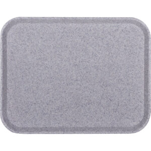 Polyestertablett 460x360 mm, Farbe Granit