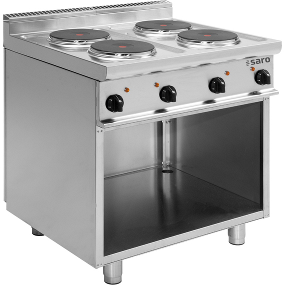 SARO Elektroherd mit offenem Unterbau E7/CUET4BA SARO Elektroherd mit offenem Unterbau E7/CUET4BA