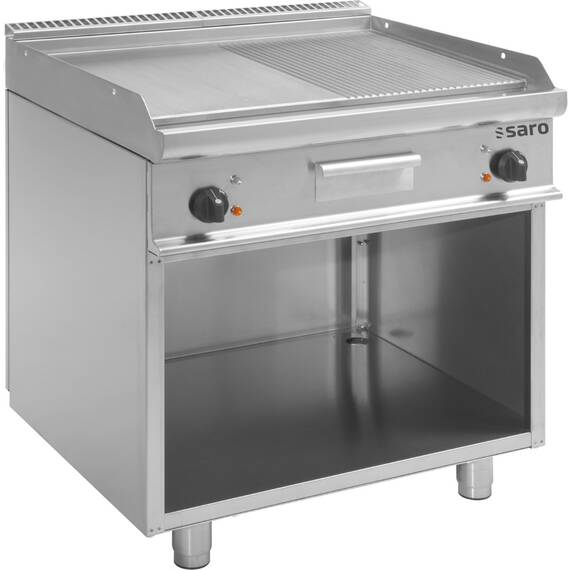 SARO Elektro-Griddleplatte offenem Unterbau E7/KTE2BAM SARO Elektro-Griddleplatte offenem Unterbau E7/KTE2BAM