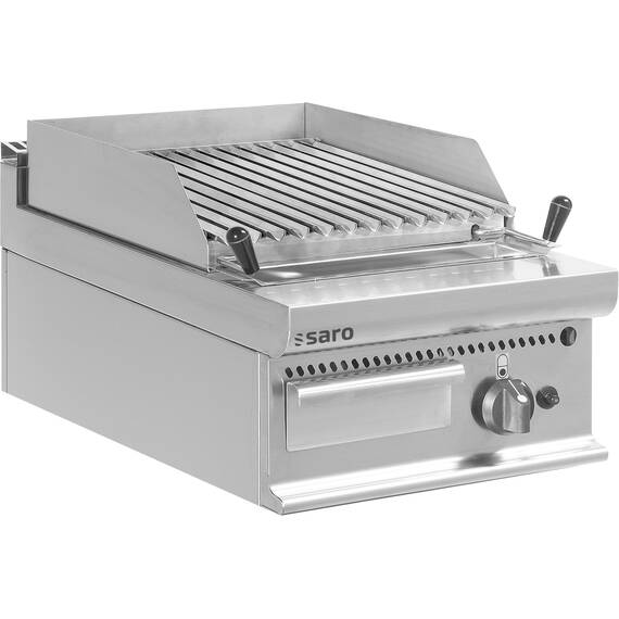 SARO Gas-Lavasteingrill Tisch E7/BS1BB SARO Gas-Lavasteingrill Tisch E7/BS1BB