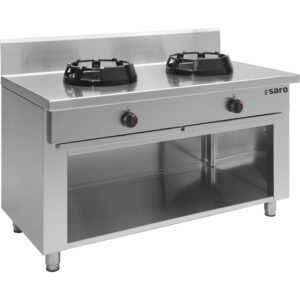 SARO Wok-Gasherd mit offenem Unterbau CC/03