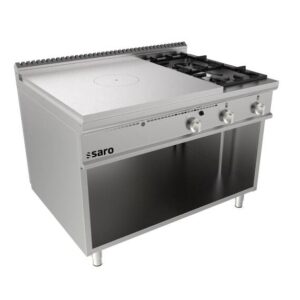 SARO Glühplattenherd offener Unterbau +2 Brenner LQ