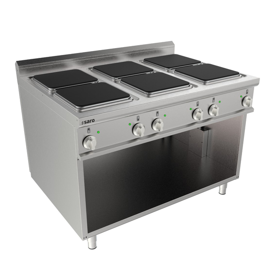 SARO Elektroherd offener Unterbau 6 Platten LQ SARO Elektroherd offener Unterbau 6 Platten LQ