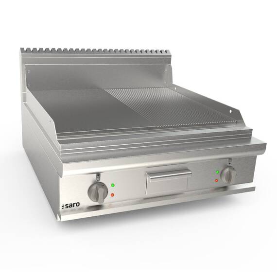 SARO Elektrogriddleplatte 800mm breit Tisch 1/2+1/2 LQ SARO Elektrogriddleplatte 800mm breit Tisch 1/2+1/2 LQ