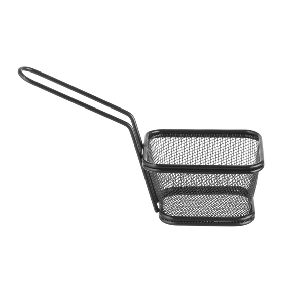 Hendi Miniatur-Frittierkörbe stapelbar, schwarz, 105x90x(H)60mm Hendi Miniatur-Frittierkörbe stapelbar, schwarz, 105x90x(H)60mm