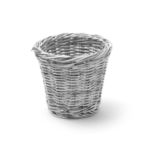 Hendi Snack-Korb, Hellgrau, ⌀130x(H)110mm Hendi Snack-Korb, Hellgrau, ⌀130x(H)110mm