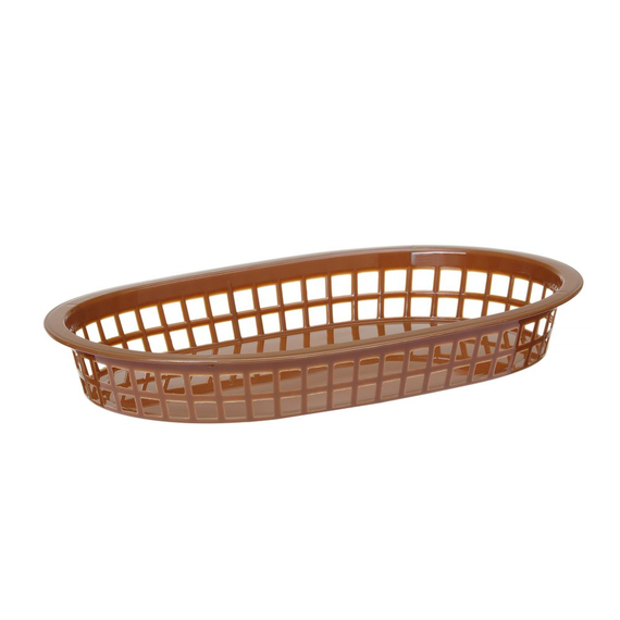 Hendi Servierkörbe im Fastfood-Stil, Braun, 6 Stk., 275x175x(H)38mm 2 Hendi Servierkörbe im Fastfood-Stil, Braun, 6 Stk., 275x175x(H)38mm