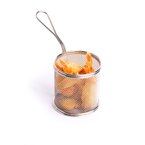 Hendi Miniatur-Snack-Frittierkörbe, 90x90x(H)90mm 1 Hendi Miniatur-Snack-Frittierkörbe, 90x90x(H)90mm