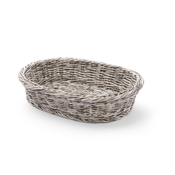 Hendi Brotkorb, oval, Hellgrau, 320x230x(H)70mm Hendi Brotkorb, oval, Hellgrau, 320x230x(H)70mm
