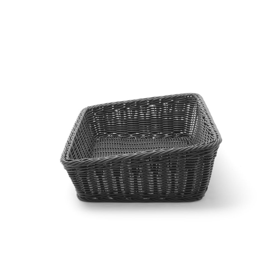 Hendi Brotkorb, abgeschrägt, Schwarz, 400x300x(H)120mm 1 Hendi Brotkorb, abgeschrägt, Schwarz, 400x300x(H)120mm