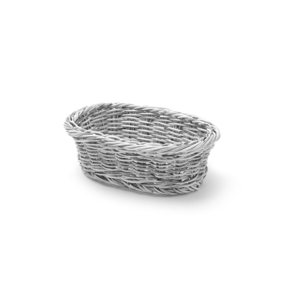 Hendi Brotkorb, oval, Hellgrau, 190x120x(H)60mm Hendi Brotkorb, oval, Hellgrau, 190x120x(H)60mm