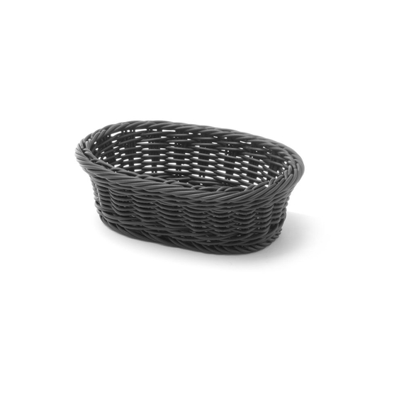Hendi Brotkorb, oval, Schwarz, 190x120x(H)60mm Hendi Brotkorb, oval, Schwarz, 190x120x(H)60mm