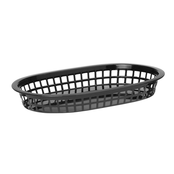 Hendi Servierkörbe im Fastfood-Stil, Schwarz, 6 Stk., 272x175x(H)38mm 2 Hendi Servierkörbe im Fastfood-Stil, Schwarz, 6 Stk., 272x175x(H)38mm