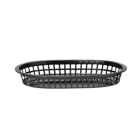 Hendi Servierkörbe im Fastfood-Stil, Schwarz, 6 Stk., 272x175x(H)38mm Hendi Servierkörbe im Fastfood-Stil, Schwarz, 6 Stk., 272x175x(H)38mm