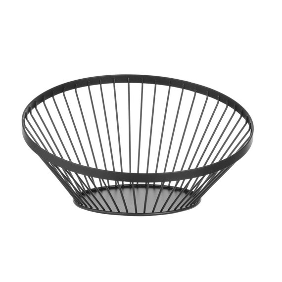 Hendi Obstkorb, abgerundet schwarz, ⌀280x(H)130mm Hendi Obstkorb, abgerundet schwarz, ⌀280x(H)130mm