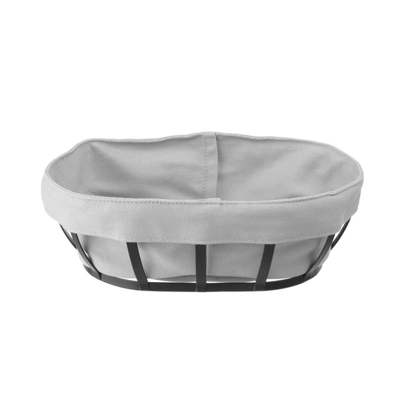 Hendi Brotkorb mit Beutel, oval, 250x160x(H)75mm Hendi Brotkorb mit Beutel, oval, 250x160x(H)75mm