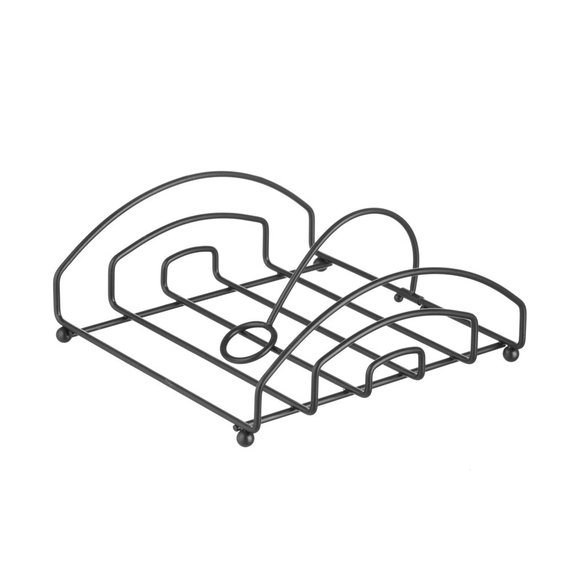 Hendi Serviettenhalter, schwarz, 205x210mm Hendi Serviettenhalter, schwarz, 205x210mm