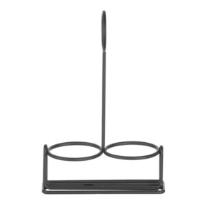 Hendi Gewürzständer, schwarz, 135x65x(H)200mm