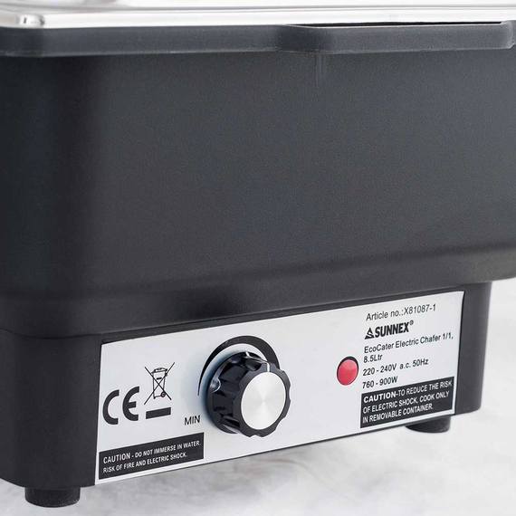 Elektro-Chafing Dish, Wanne aus Kunststoff, GN 1/1 1 Elektro-Chafing Dish, Wanne aus Kunststoff, GN 1/1