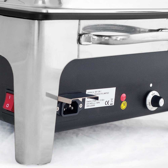 Elektro-Chafing Dish, Wanne aus Kunststoff, GN 1/1 2 Elektro-Chafing Dish, Wanne aus Kunststoff, GN 1/1