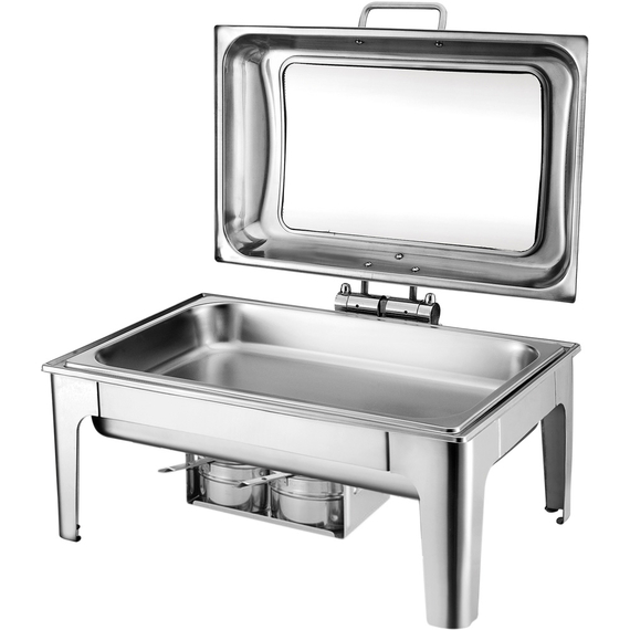 Chafing Dish mit Glasdeckel GN 1/1 Chafing Dish mit Glasdeckel GN 1/1