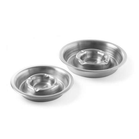 Hendi Aschenbecher mit Rinne, ⌀140x(H)30mm 1 Hendi Aschenbecher mit Rinne, ⌀140x(H)30mm