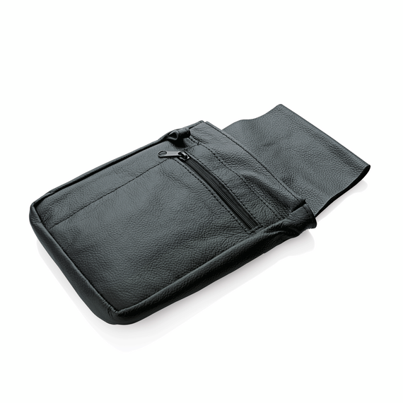 Was Germany Revolvertasche mit 3 Fächern, 24 x 14,5 cm, Leder Was Germany Revolvertasche mit 3 Fächern, 24 x 14,5 cm, Leder