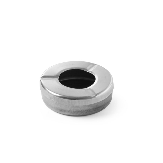 Hendi Aschenbecher mit Deckel, ⌀90x(H)28mm Hendi Aschenbecher mit Deckel, ⌀90x(H)28mm